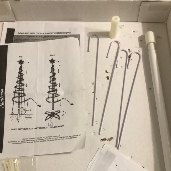 Sunbeam 5 Foot Duel Height Rope Light Tree - Picture 5 of 11